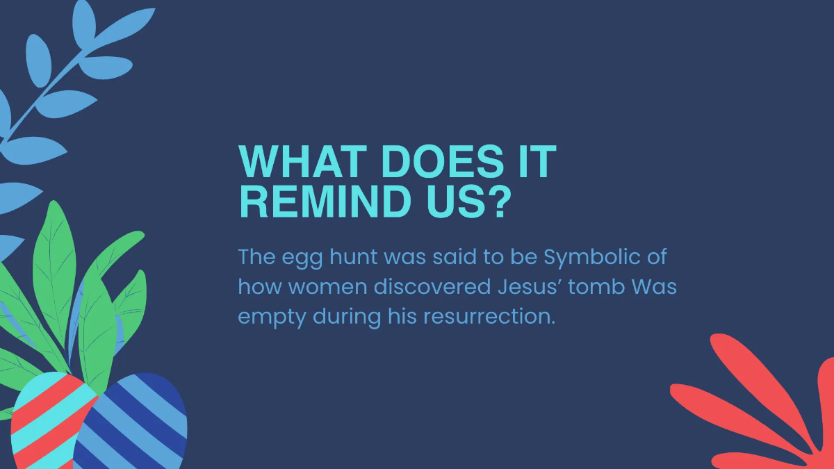 Free Easter Egg Hunt Presentation Template to Edit Online