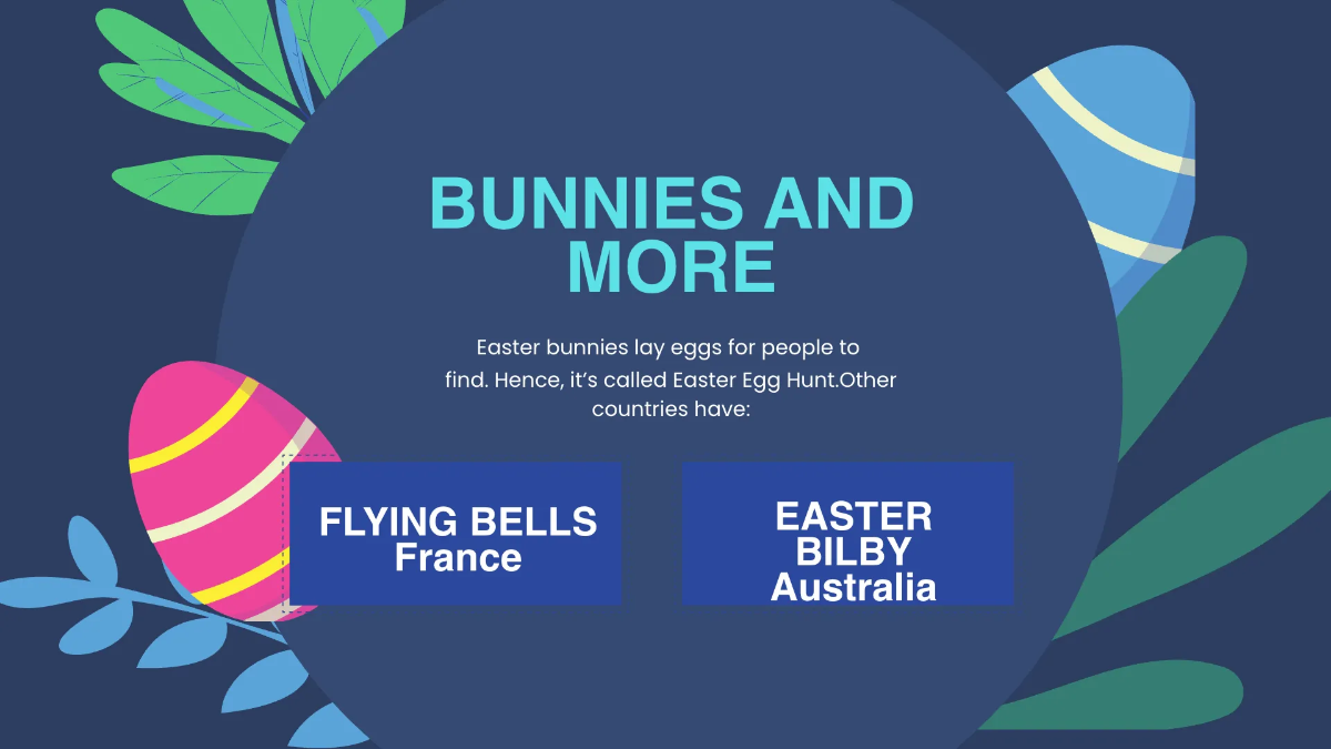Free Easter Egg Hunt Presentation Template to Edit Online