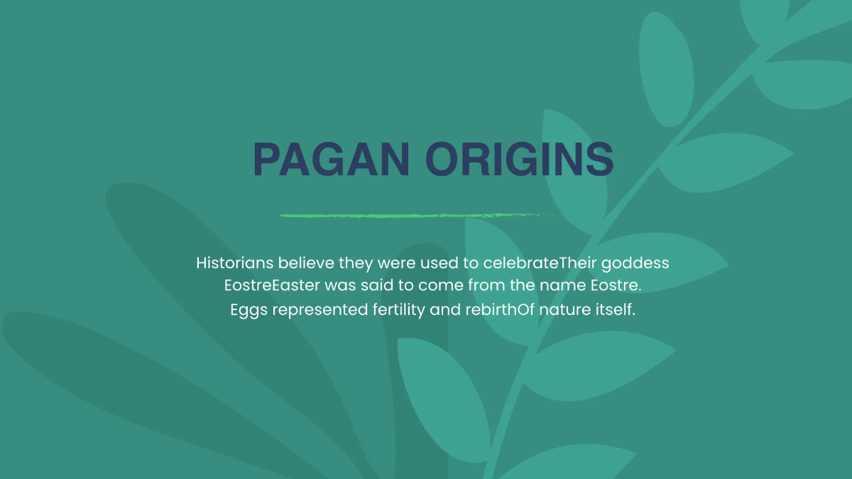 Free Easter Egg Hunt Presentation Template to Edit Online