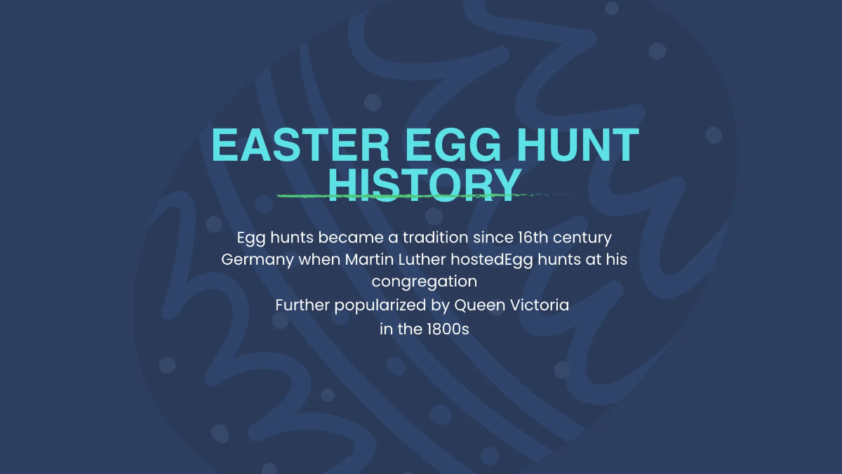 Free Easter Egg Hunt Presentation Template to Edit Online