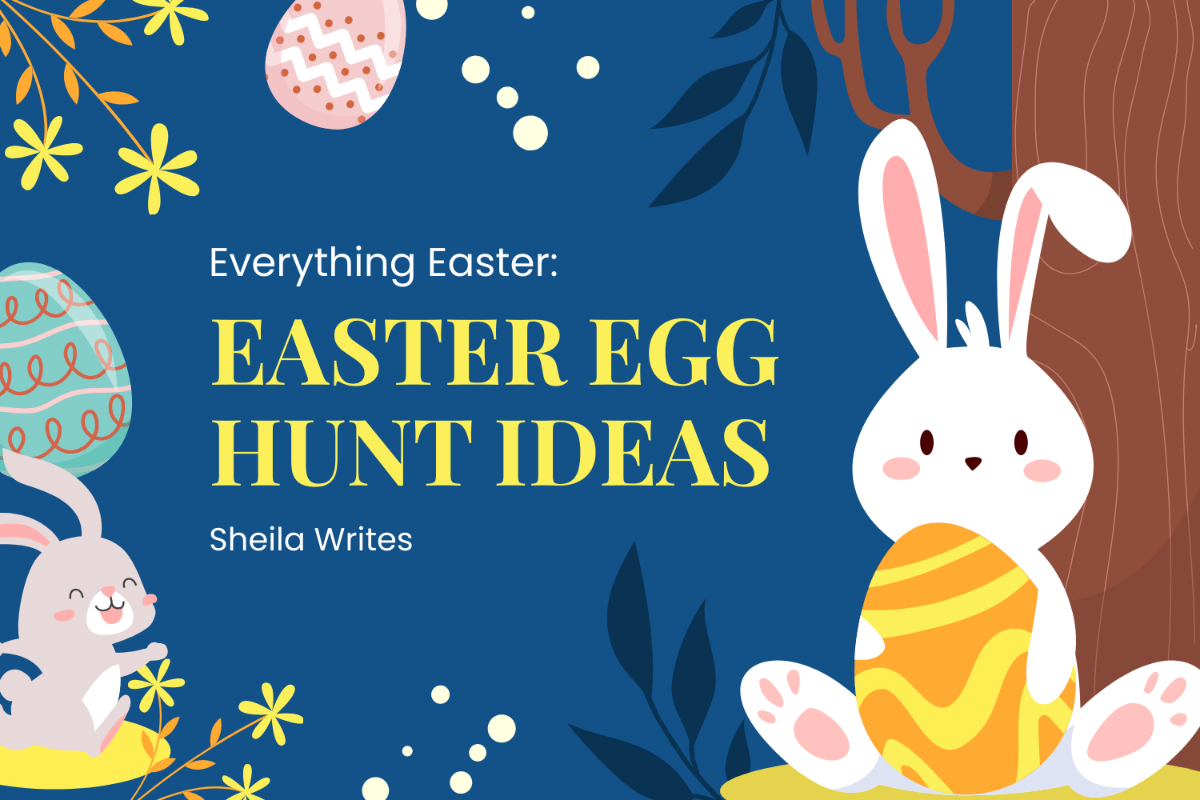 Easter Egg Hunt Blog Banner Template