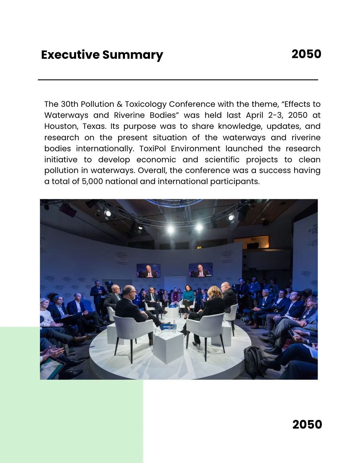 Free Academic Conference Report Template to Edit Online