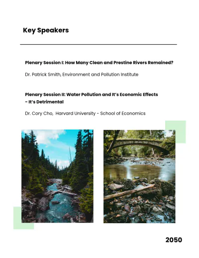 Free Academic Conference Report Template to Edit Online