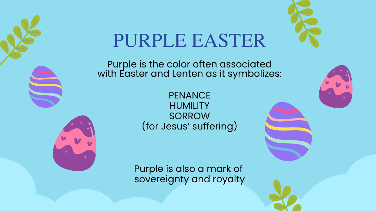 Free Modern Easter Presentation Template to Edit Online