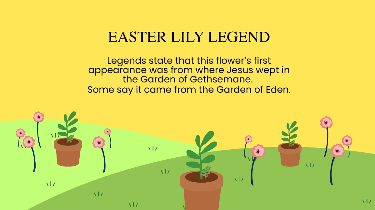 Free Modern Easter Presentation Template to Edit Online