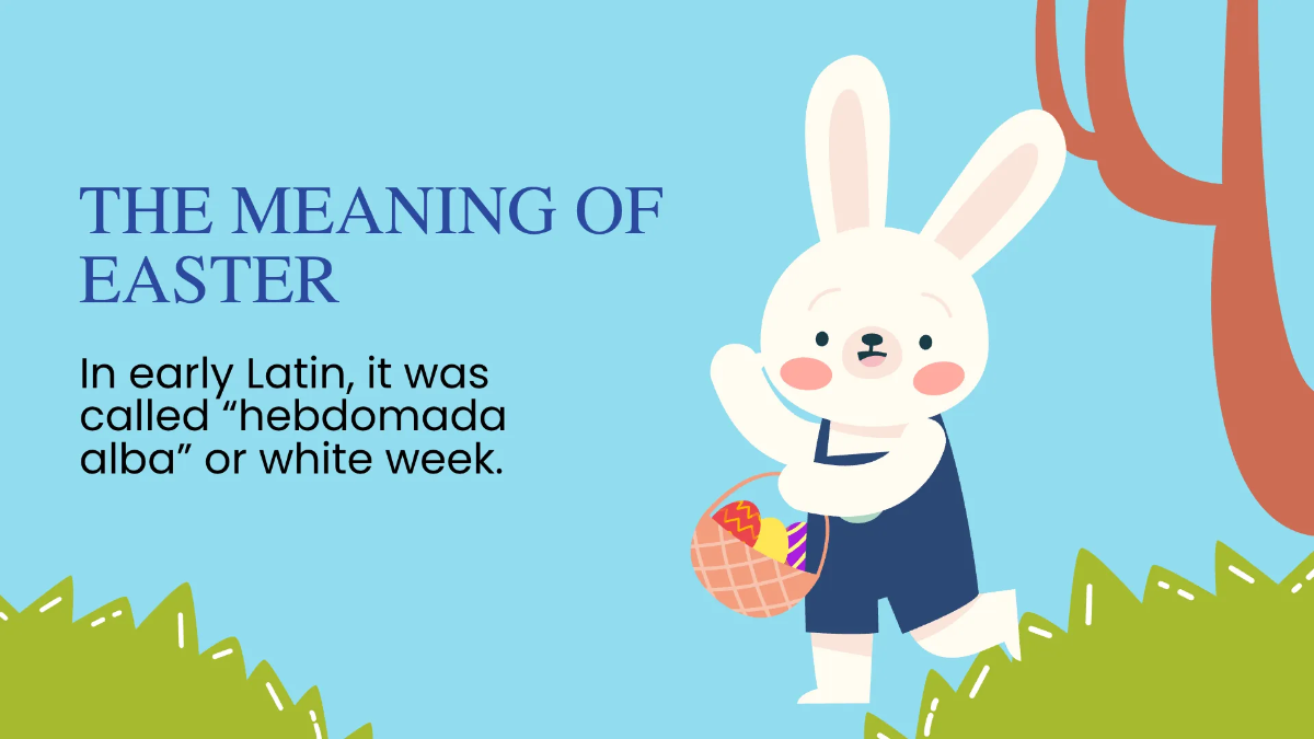 Free Modern Easter Presentation Template to Edit Online