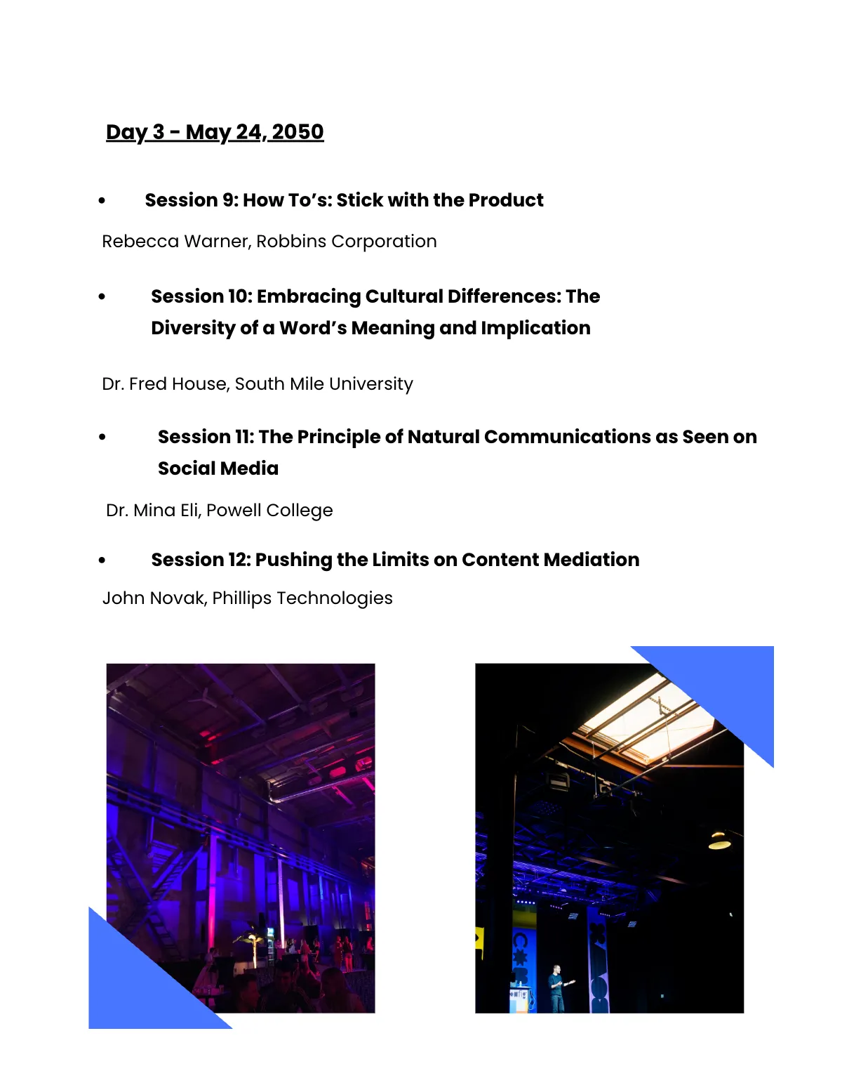 Free Conference Attendance Report Template to Edit Online