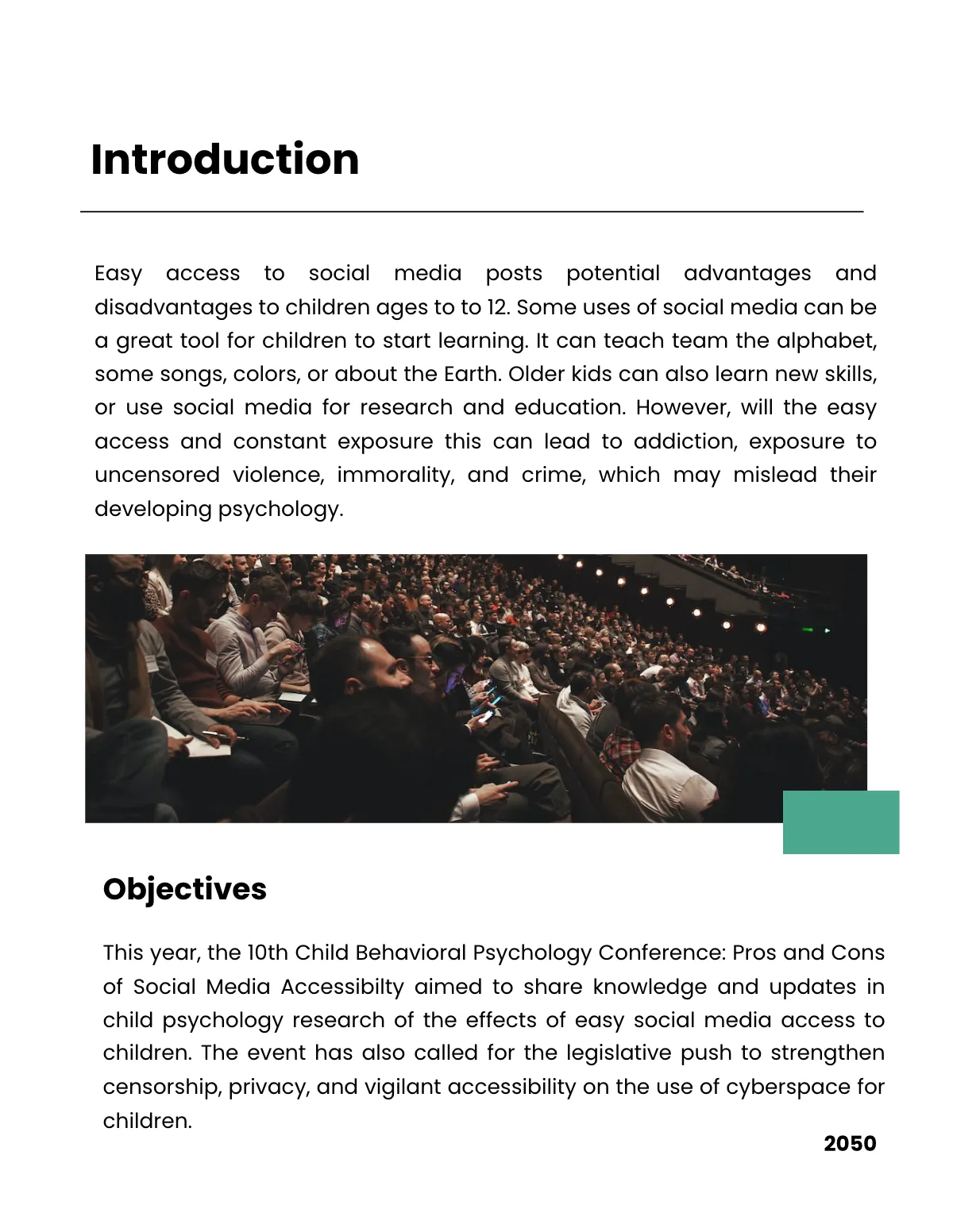 Free After Conference Report Template to Edit Online