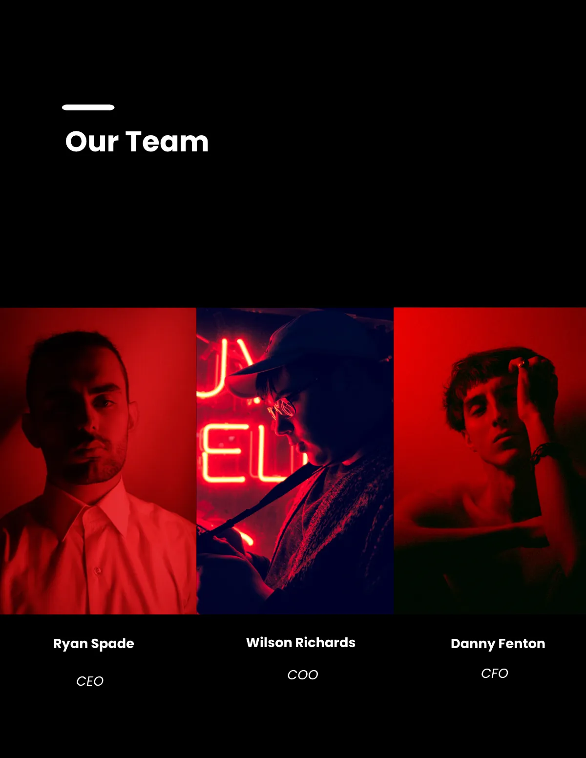 Free Personal Business Profile Template to Edit Online