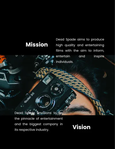 Free Personal Business Profile Template to Edit Online