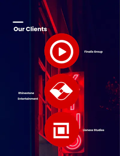 Free Personal Business Profile Template to Edit Online
