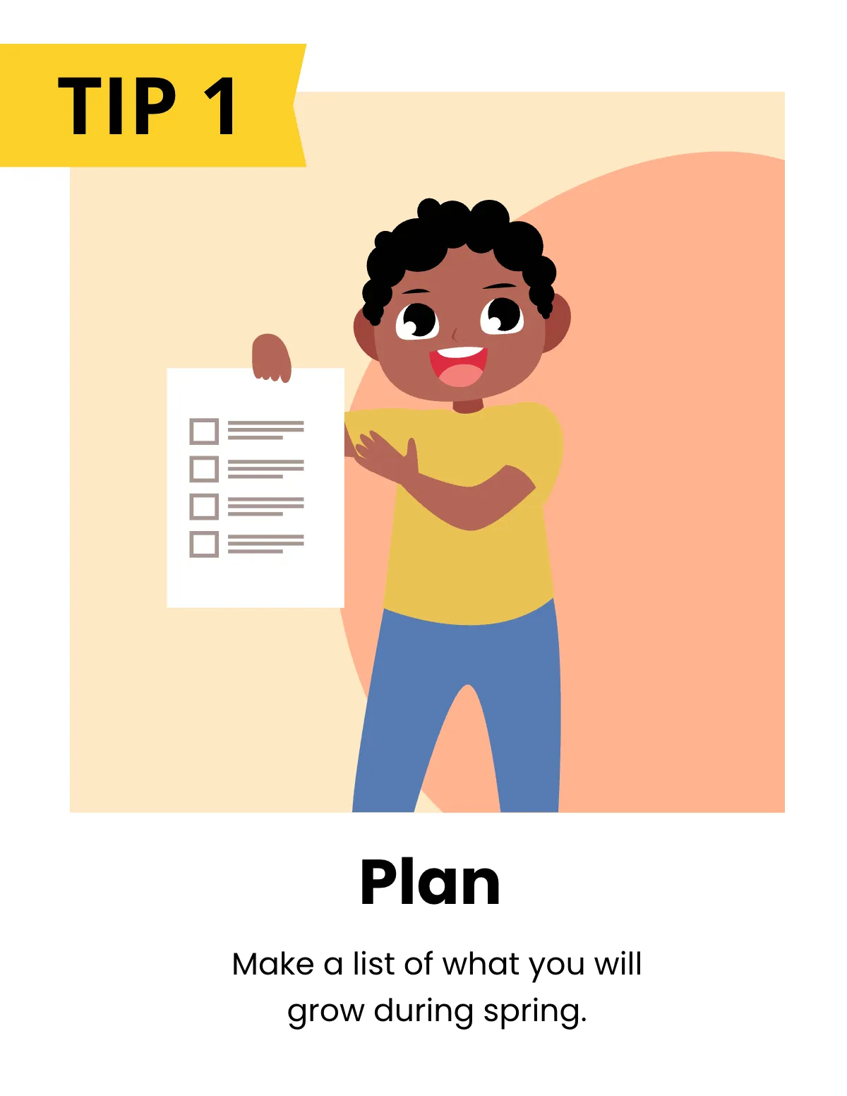 Free Spring Tips Template to Edit Online