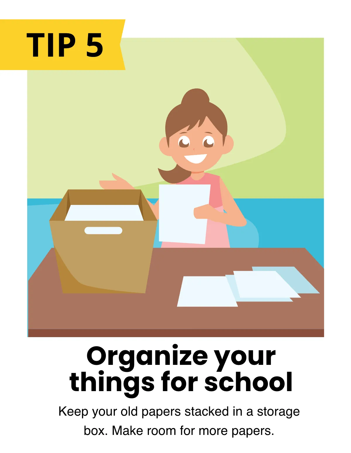 Free Spring Tips Template to Edit Online