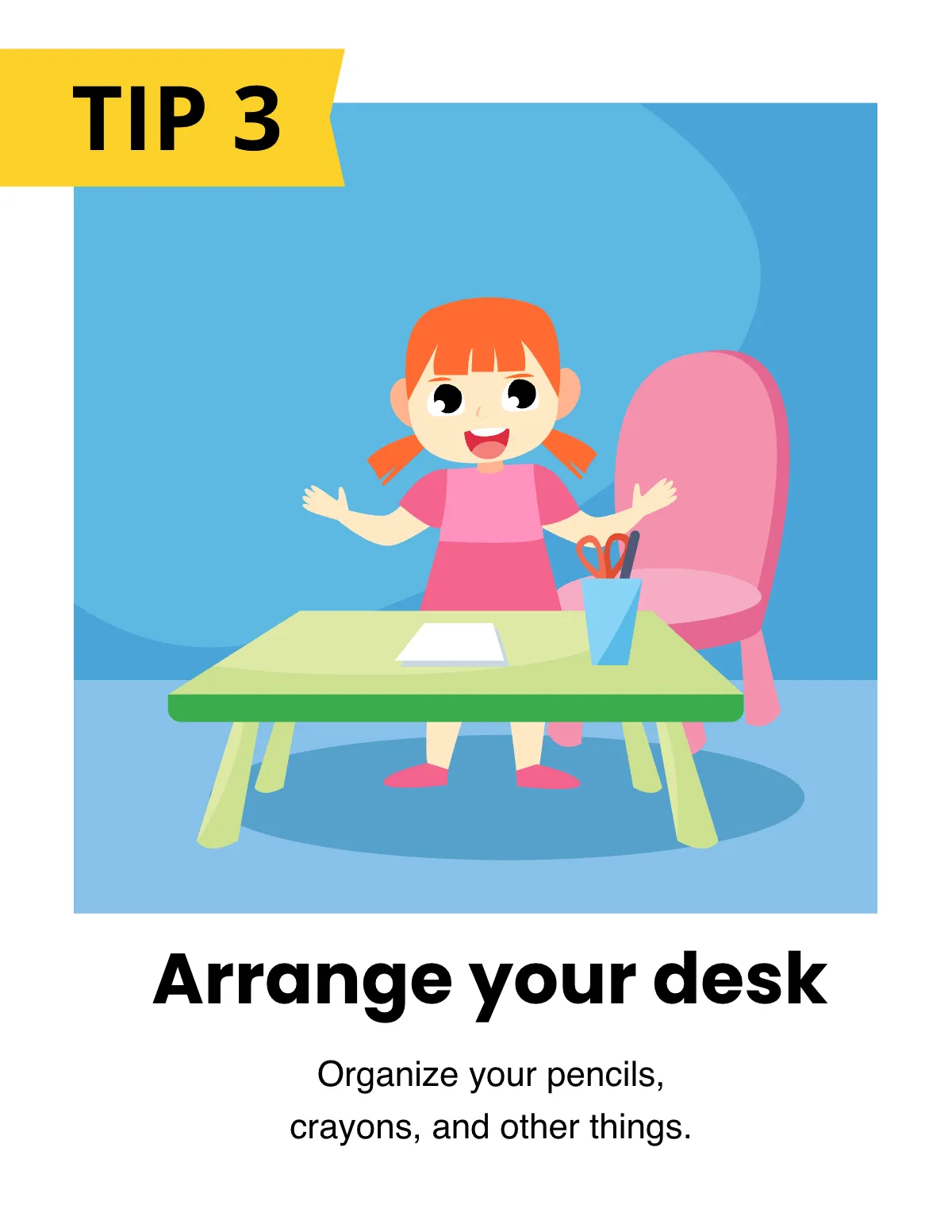 Free Spring Tips Template to Edit Online