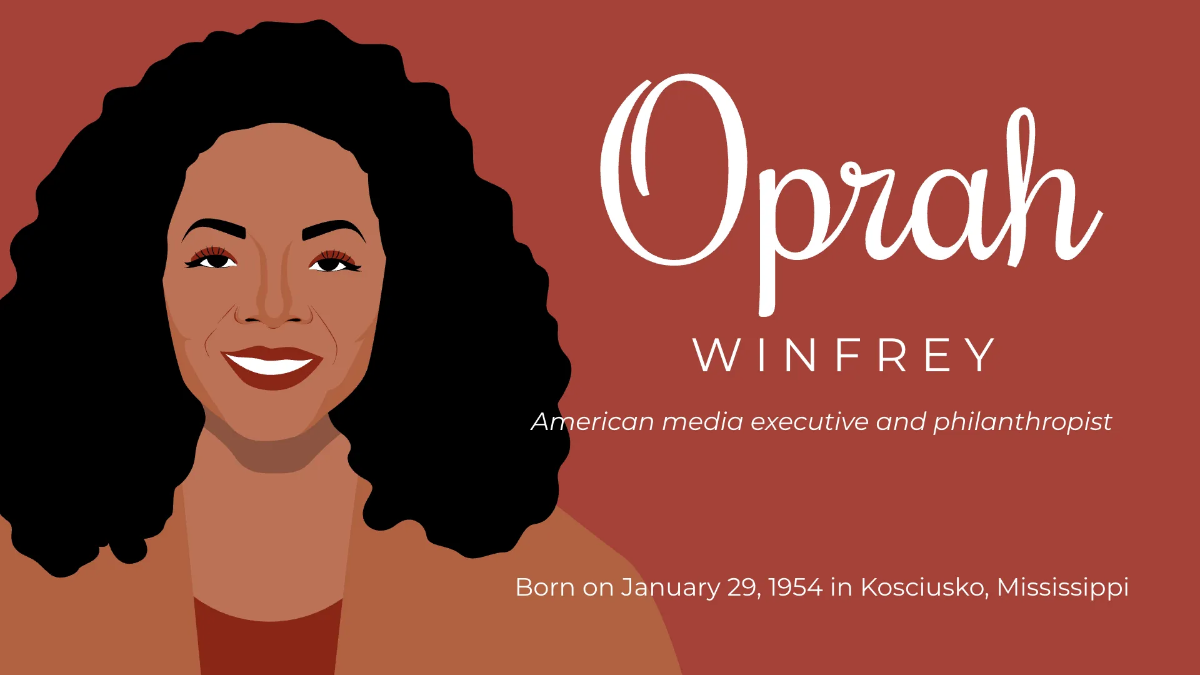 Free Notable Women Presentation Template to Edit Online