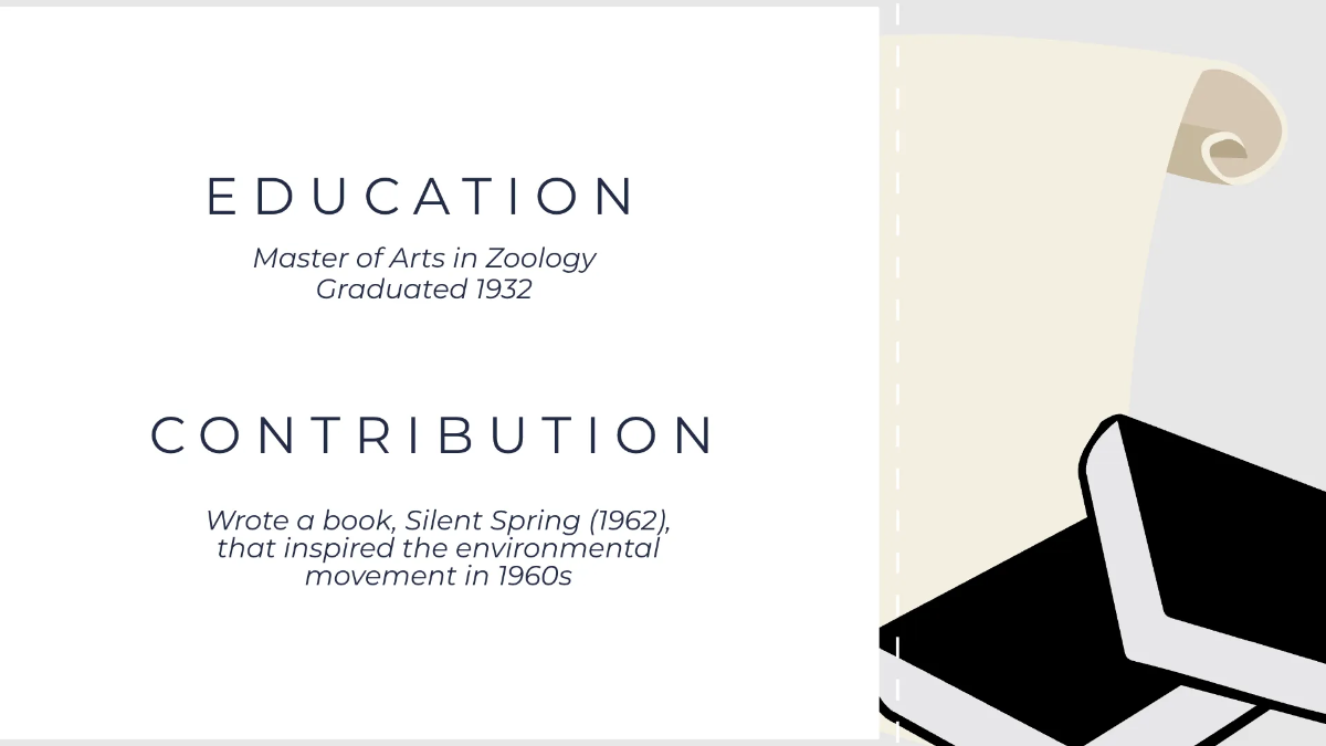 Free Notable Women Presentation Template to Edit Online