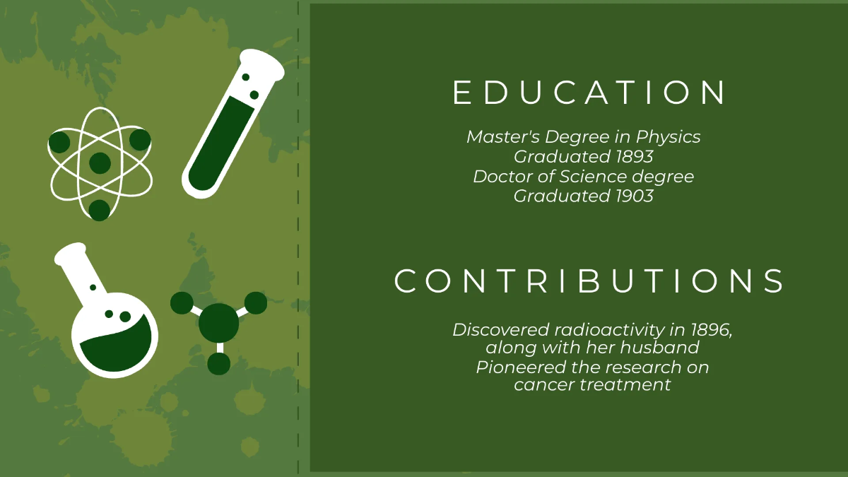 Free Notable Women Presentation Template to Edit Online