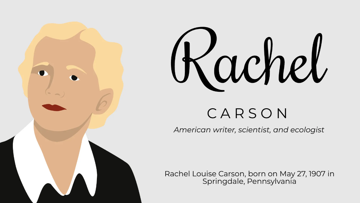 Free Notable Women Presentation Template to Edit Online