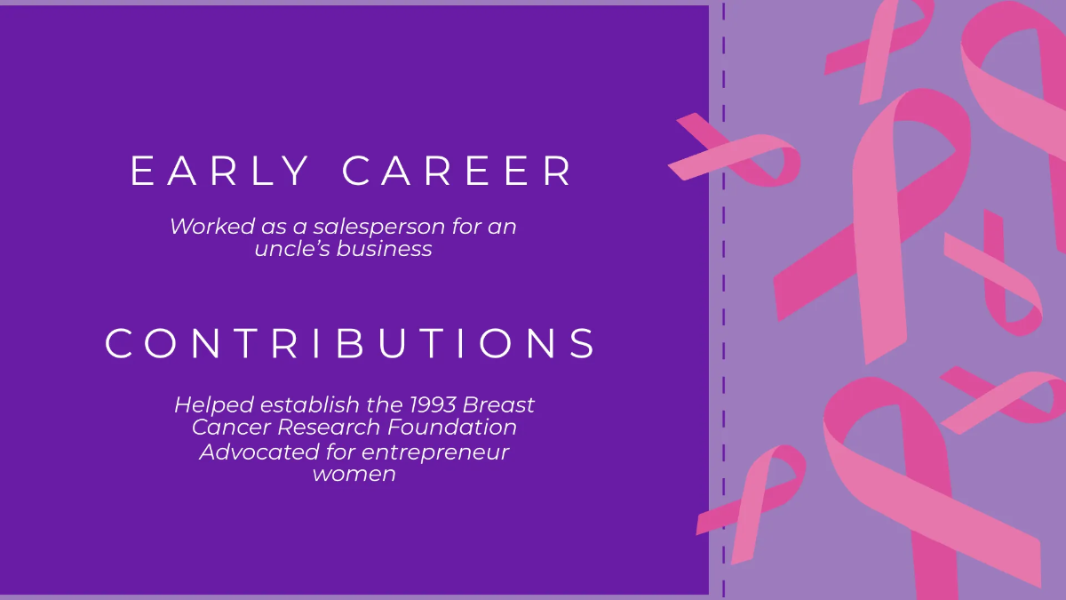 Free Notable Women Presentation Template to Edit Online