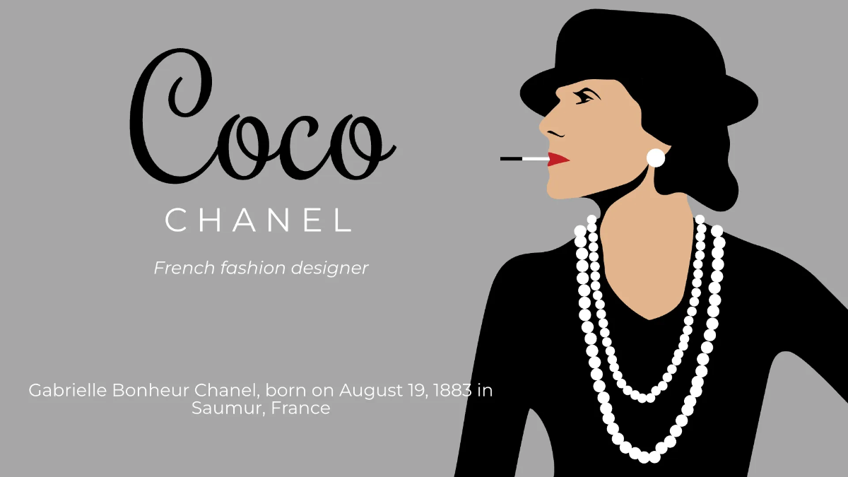 Free Notable Women Presentation Template to Edit Online