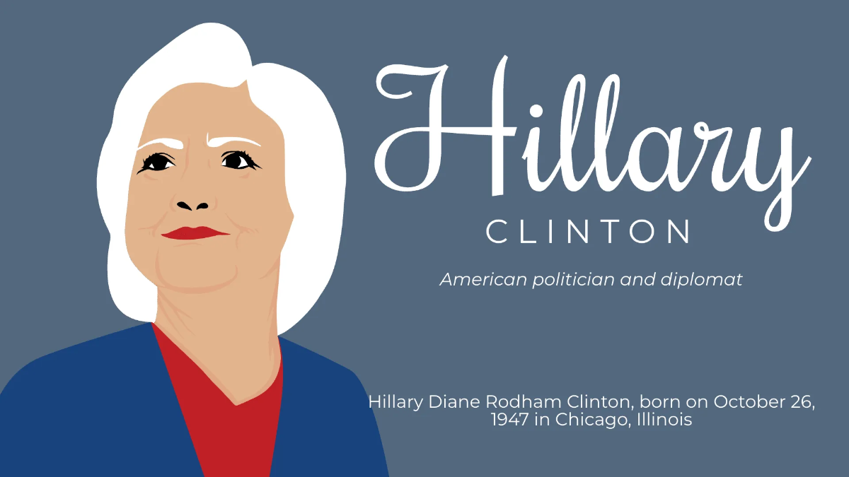 Free Notable Women Presentation Template to Edit Online