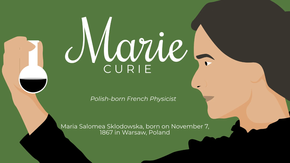 Free Notable Women Presentation Template to Edit Online