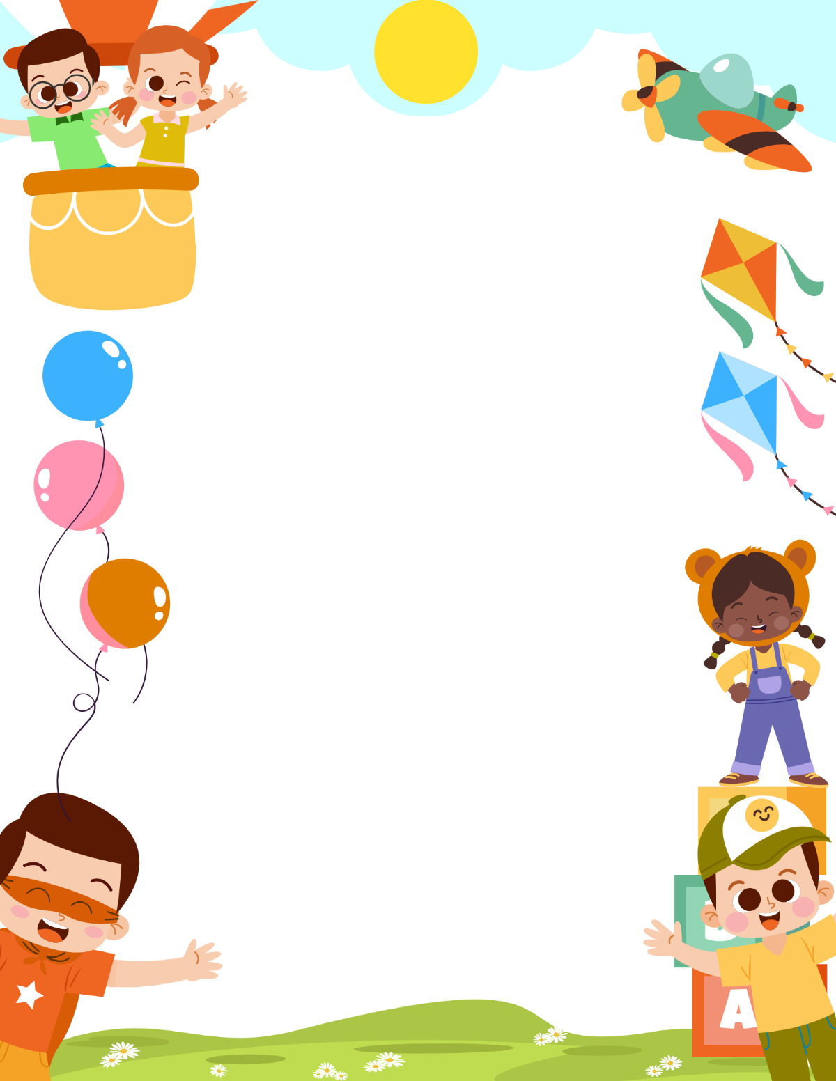 Children Border Template - Edit Online & Download