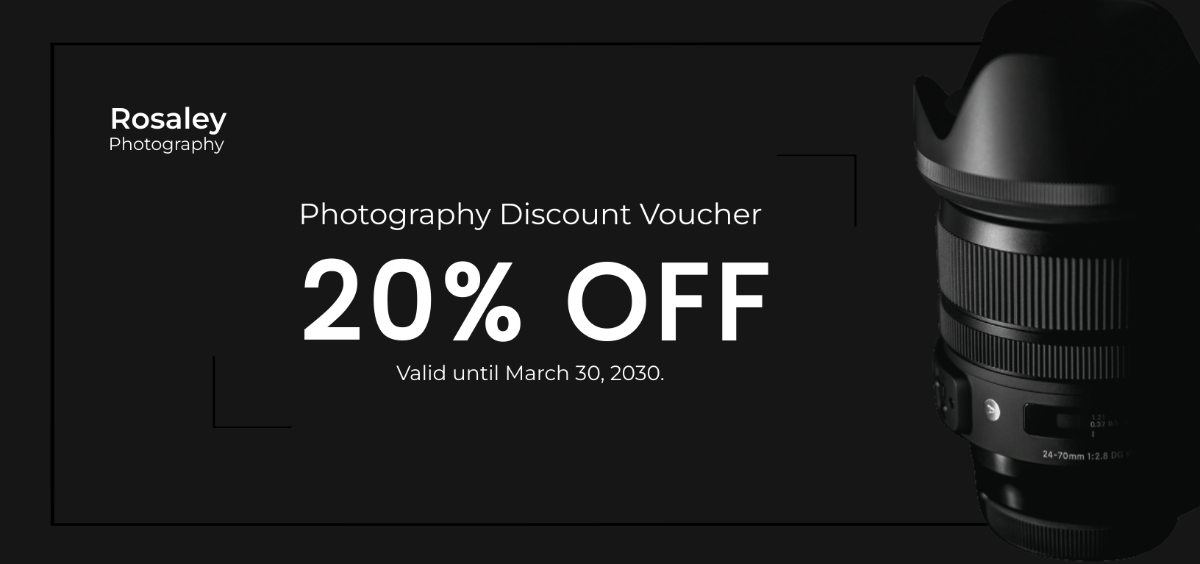 FREE Photography Voucher Templates & Examples Edit Online & Download