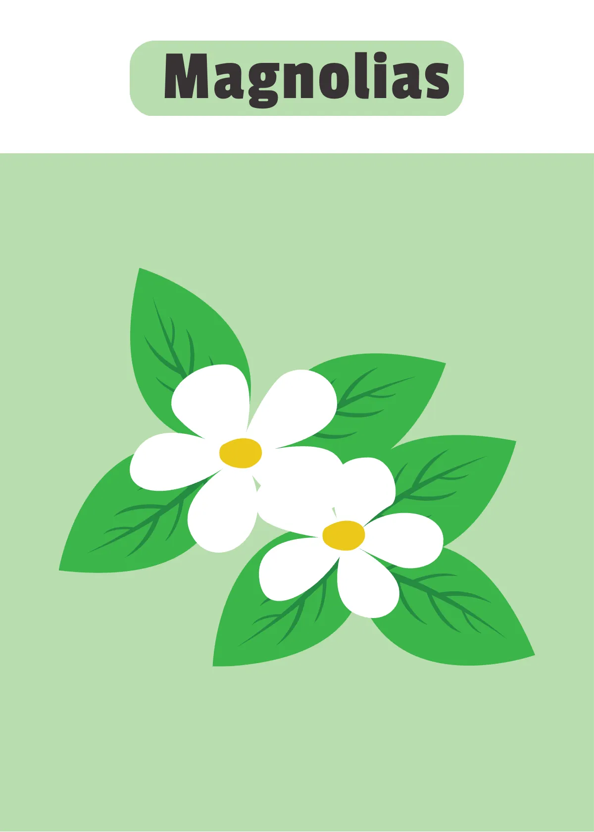 Free Spring Flash Card Template to Edit Online