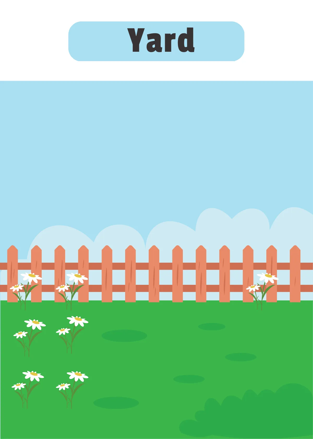 Free Spring Flash Card Template to Edit Online