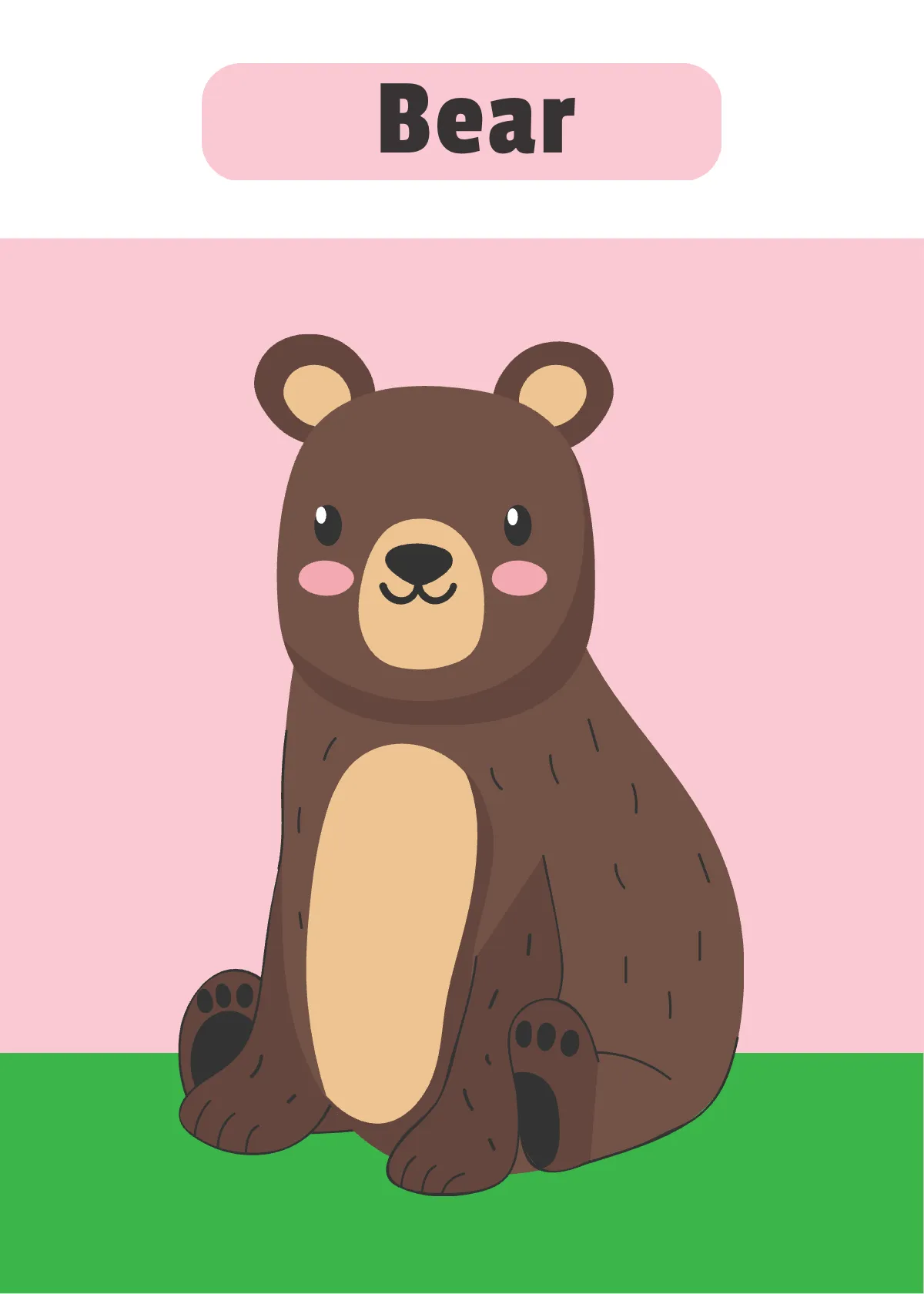 Free Spring Flash Card Template to Edit Online