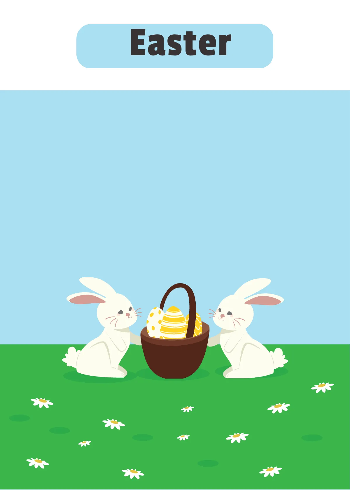 Free Spring Flash Card Template to Edit Online