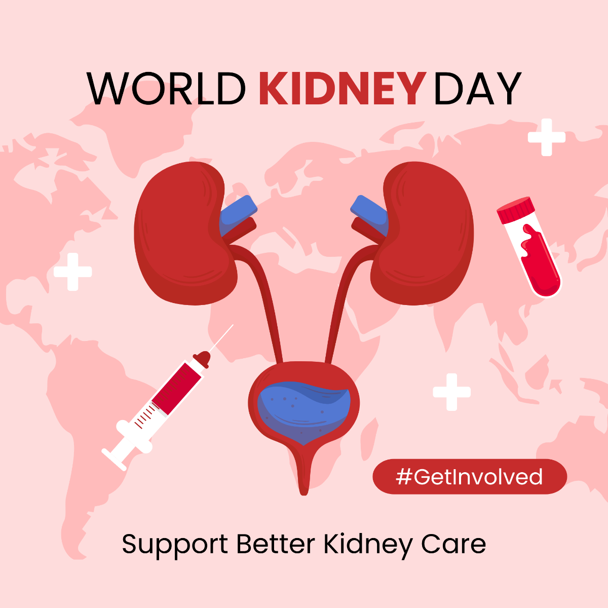 World Kidney Day Instagram Post