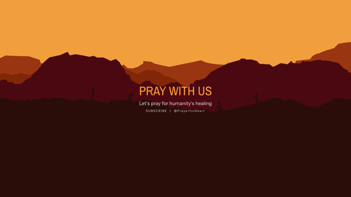 Prayer Youtube Banner Template