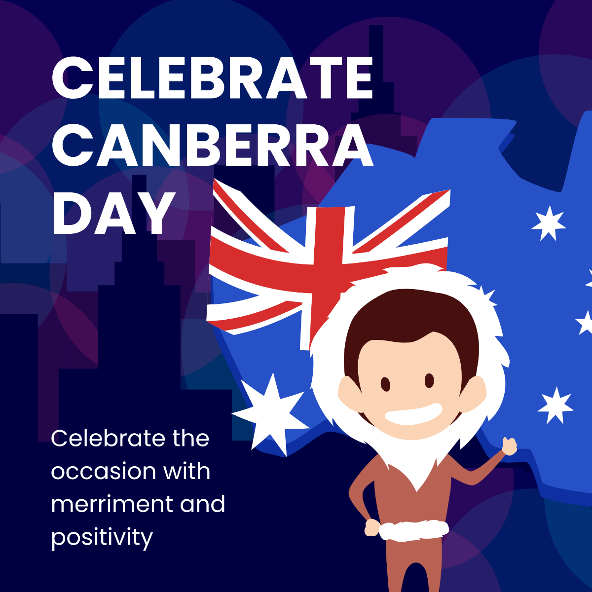Canberra Day FB Post Template