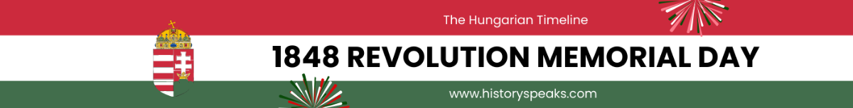 1848 Revolution Memorial Day Website Banner Template