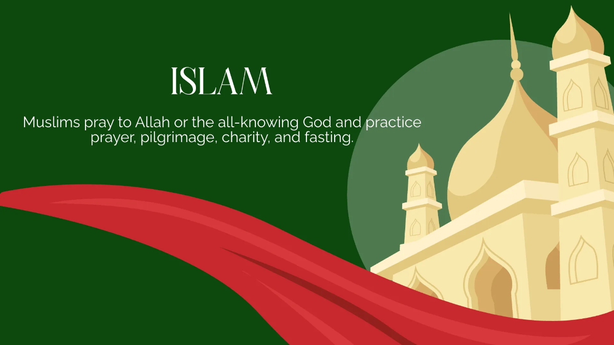 Free Prayer Practices Presentation Template to Edit Online