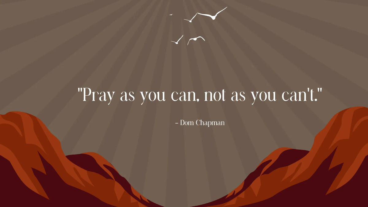 Free Prayer Practices Presentation Template to Edit Online