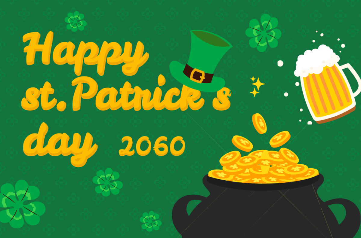 Happy St. Patrick's Day Banner Template