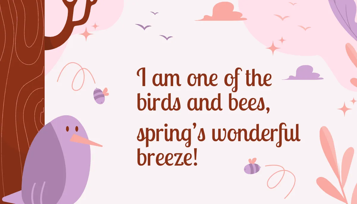 Free Spring Affirmation Card Template to Edit Online
