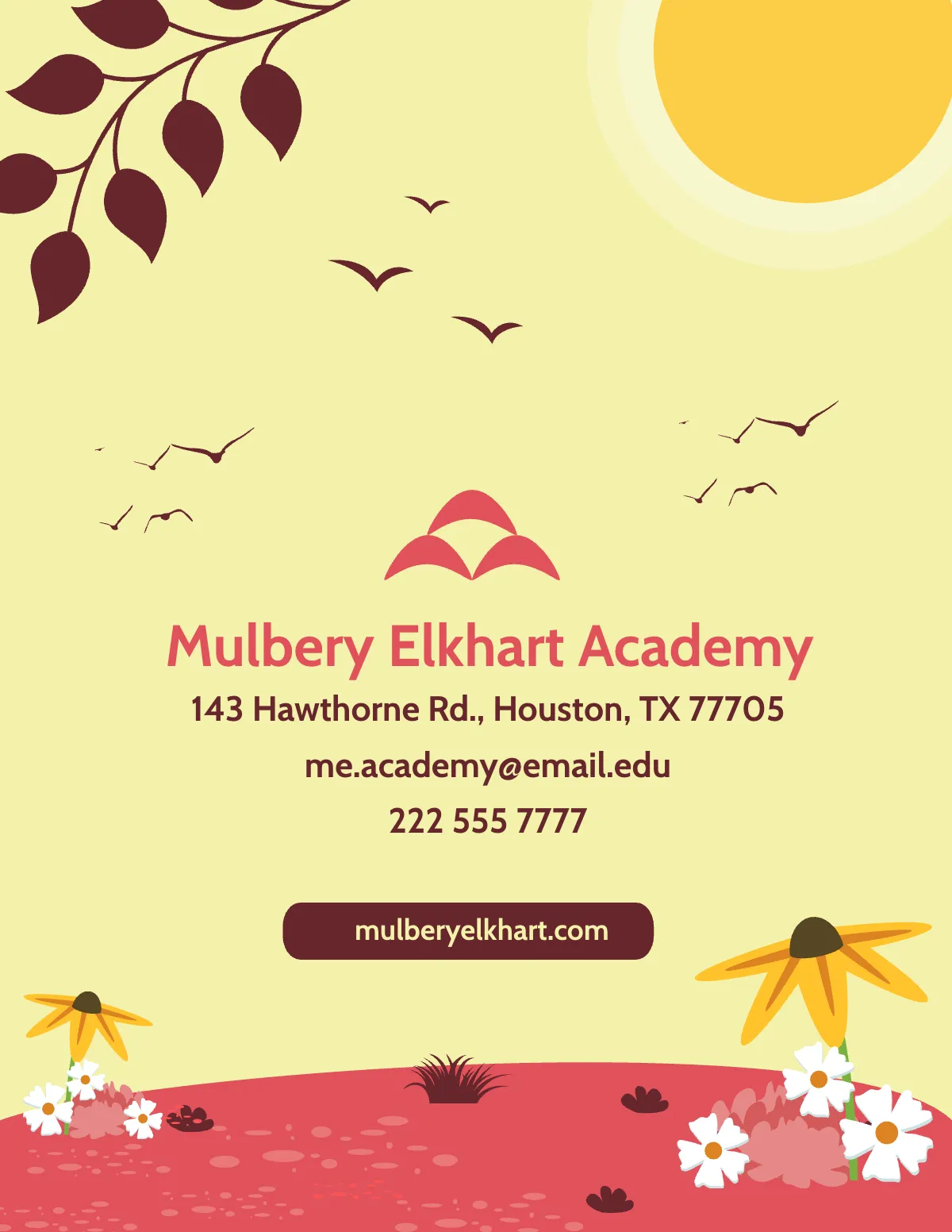 Free Spring Handout Template to Edit Online