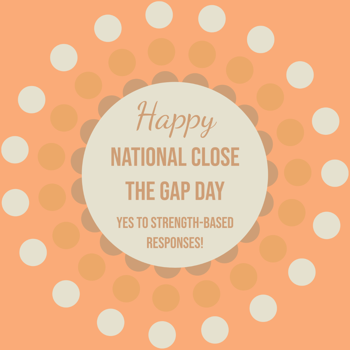National Close the Gap Day Whatsapp Post Template