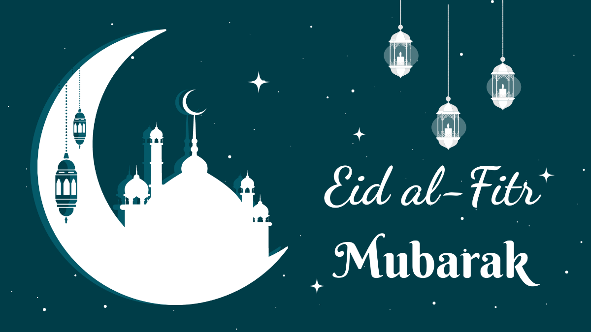 Free Eid al-Fitr Day Background Template
