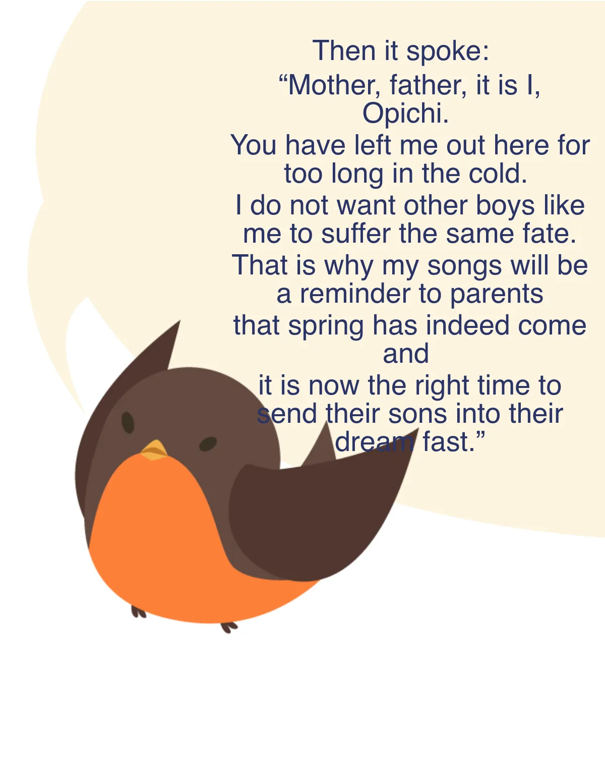 Free Spring Story Template to Edit Online