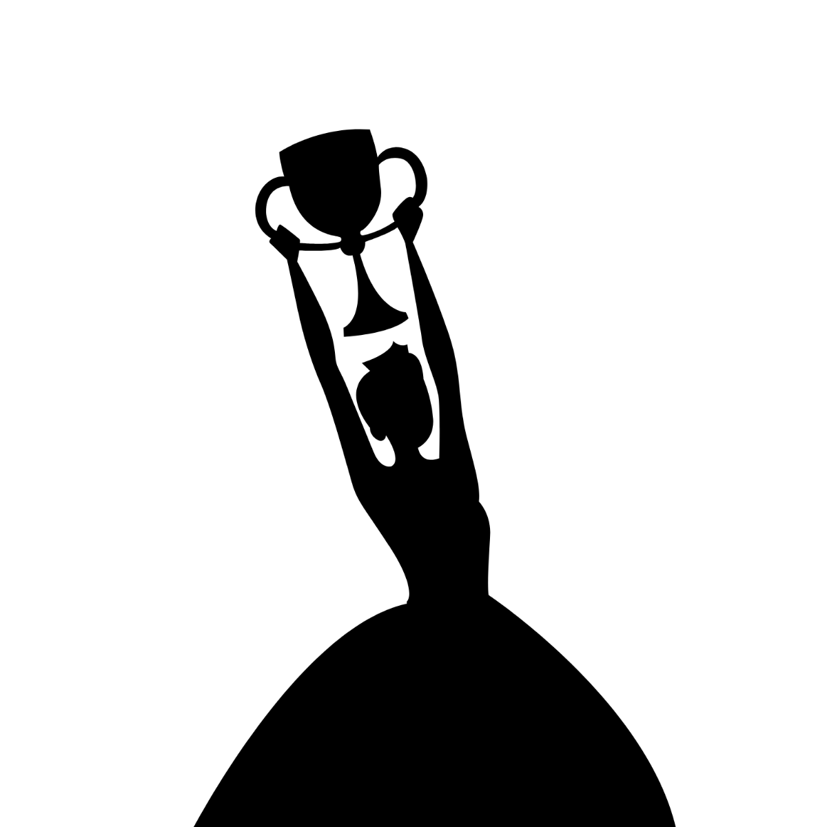 Awards Silhouette Template