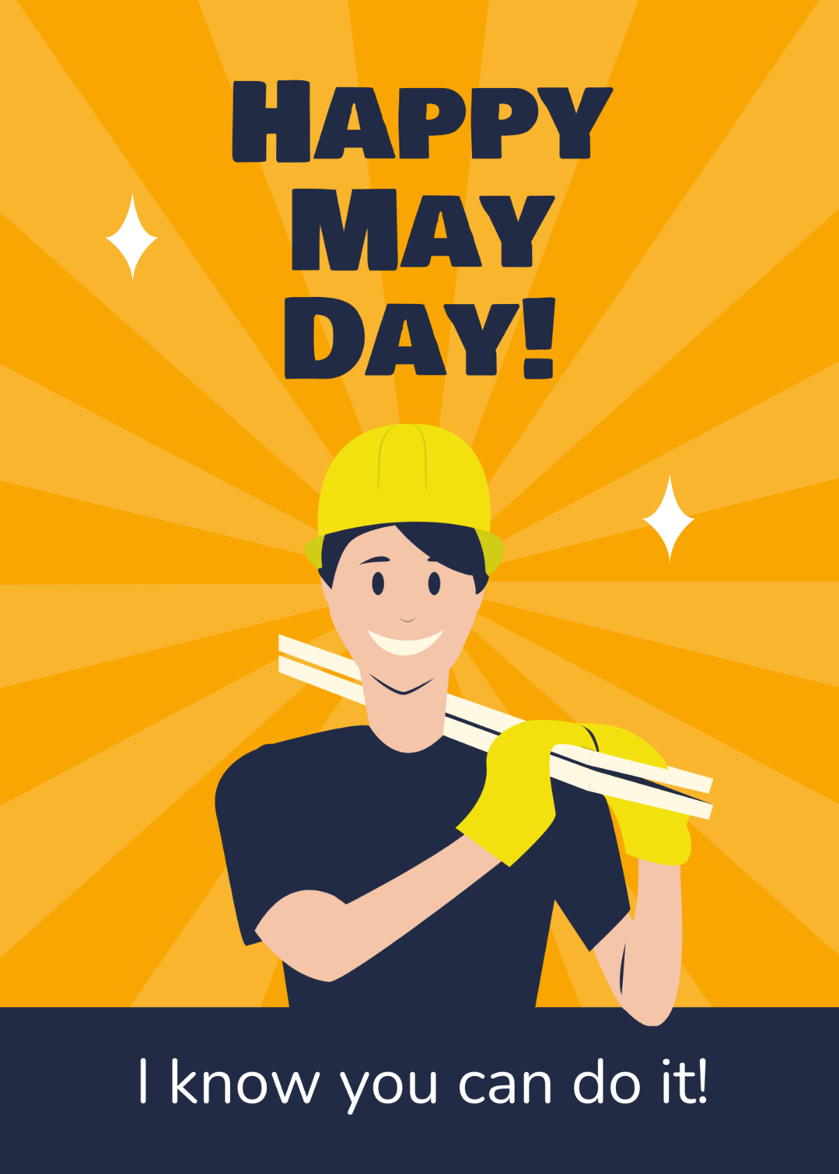 Free May Day Message Template