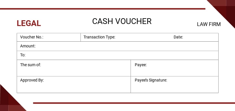 27 FREE Cash Voucher Templates Customize Download Template Net