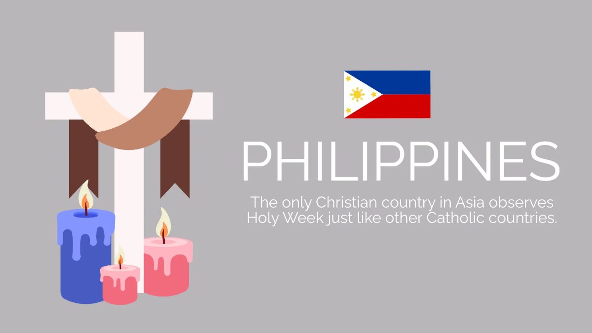 Free Holy Week Presentation Template to Edit Online