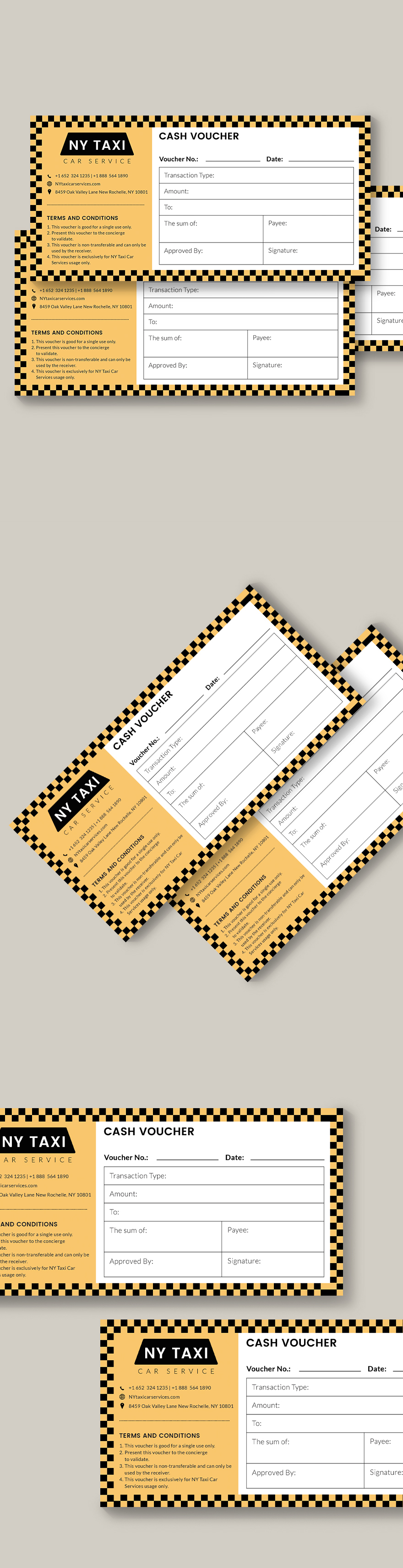 Free Printable Cash Voucher Template - Illustrator, Word, Apple Pages ...