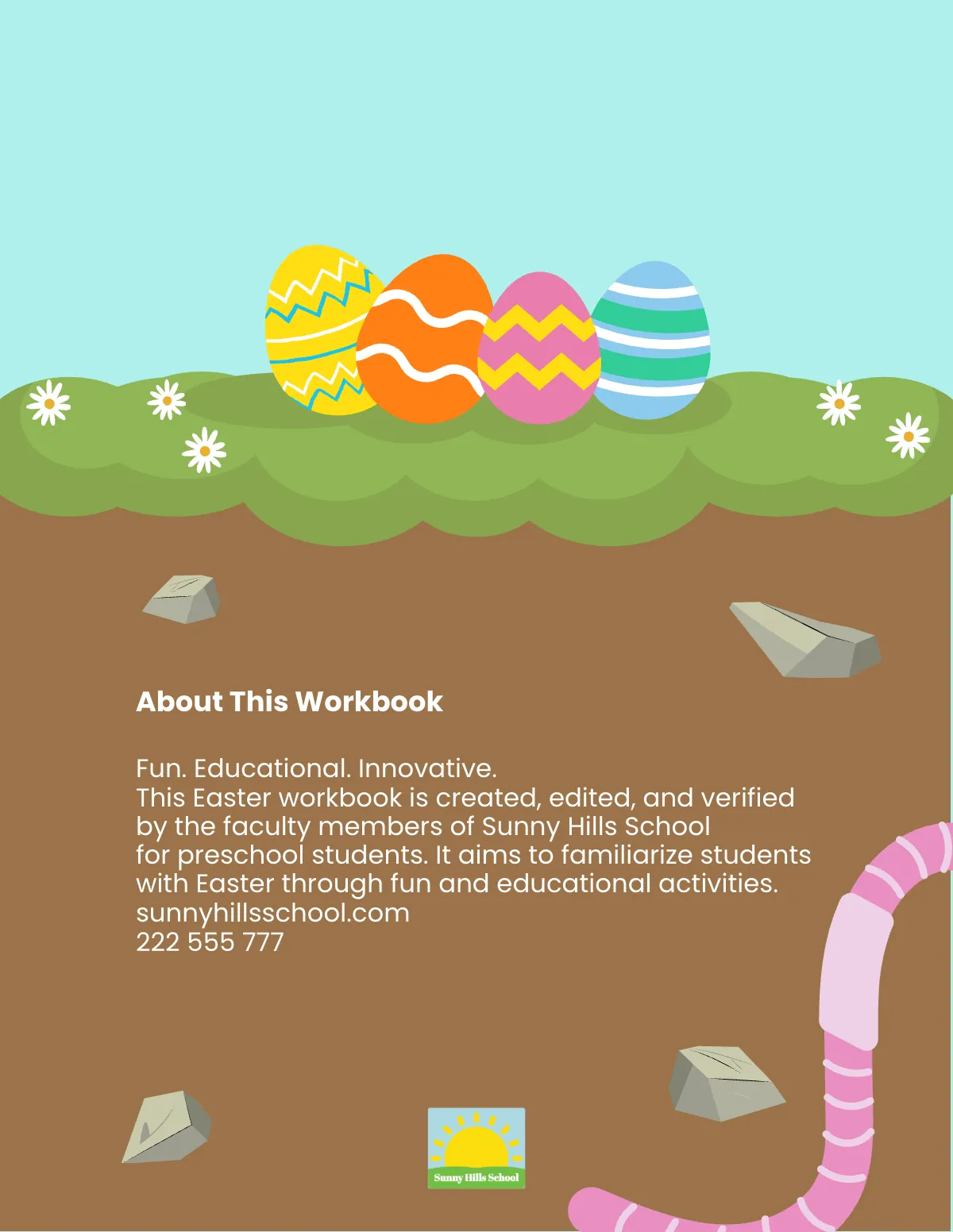 Free Easter Workbook Template to Edit Online